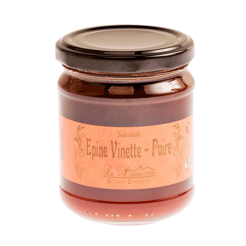 Confiture Épine Vinette - Poire Plantivore Confiture Épine Vinette - Poire Plantivore