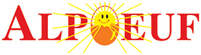 Logo Alpoeuf logo du producteur des Hautes-Alpes, Alpoeuf